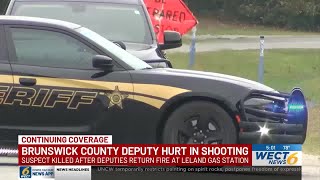 Deputy released from hospital, suspect identified after early morning shooting in Brunswick Count...