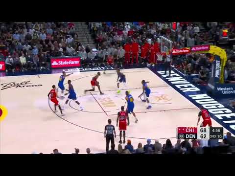 We just saw a man FLY!! Jones Junior  DUNK | Chicago Bulls vs Denver Nuggets | November 19