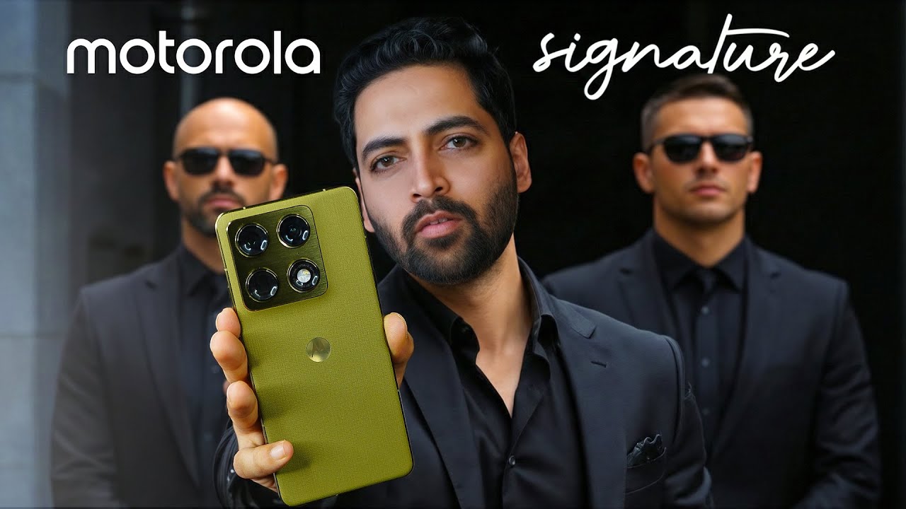 Motorola Signature Hands On 🔥 | VIP Phone Ka Real Swag🫡