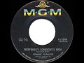 1960 HITS ARCHIVE: Everybody’s Somebody’s Fool - Connie Francis (a #1 record)