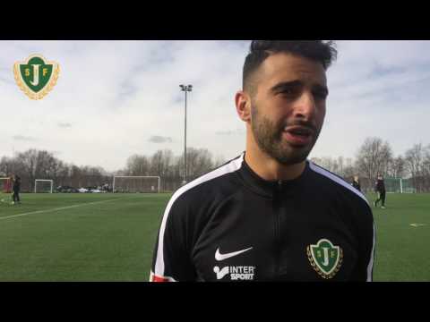 André Calisir inför GIF Sundsvall