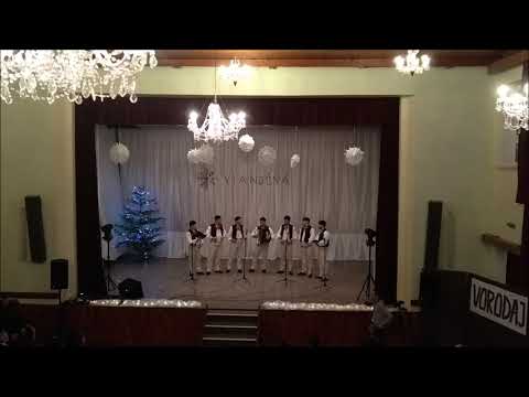 Vystúpenie MSS Šambriňci na benefičnom koncerte Vianočná vločka 2019