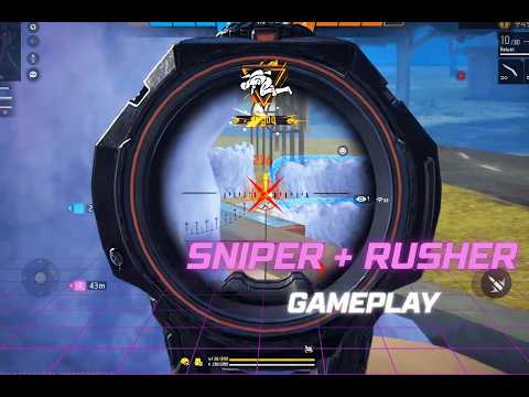 Sniper + Rusher Gameplay💥 | CS Scrims Highlights | ft.@SaroX