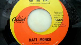 Matt monro - Honey on the vine