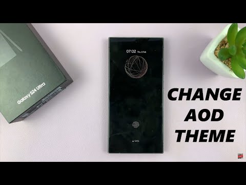 Samsung Galaxy S24 / S24 Ultra: How To Change Always ON Display Theme