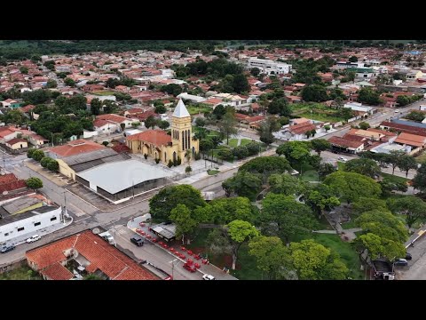 NAZÁRIO GOIÁS, PROJETO VISÃO AÉREA - VISTA GERAL DA CIDADE.