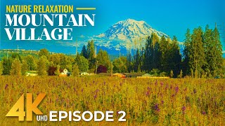 Van Lierop Park 4K | Lupines in Bloom with Mount Rainier Views & Nature Sounds - Ep 2