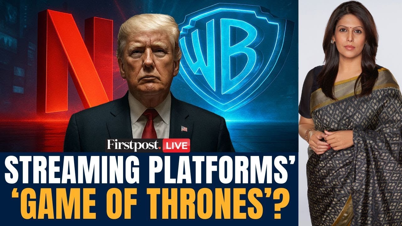 Trump vs Netflix LIVE: Will Trump Kill $72 bn Netflix-Warner Bros. Deal? | Vantage with Palki Sharma