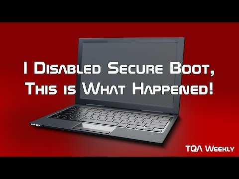 I Disabled Secure Boot, This is What Happened!
