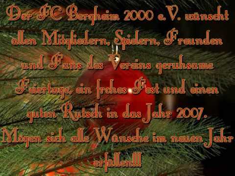Weihnachtsgrüße des FC Bergheim 2000 e.V.