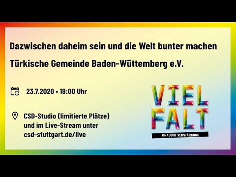 CSD-Kulturtage: Dazwischen daheim sein und die Welt bunter machen