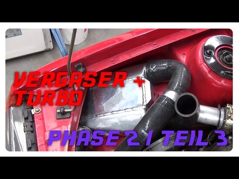 Vergaser + Turbolader Phase 2 / Teil 3 - Wasserladeluftkühler erste Schritte