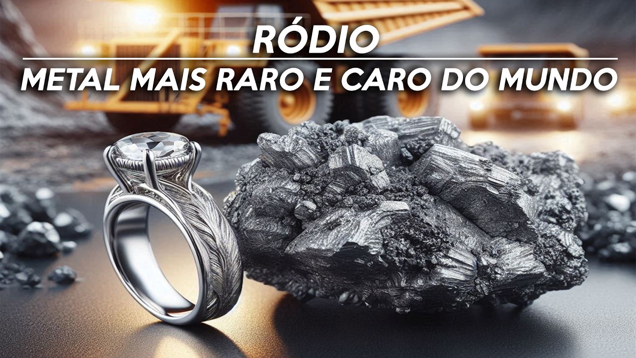 ESSE é o METAL mais CARO do MUNDO! Conheça o RÓDIO, o METAL MAIS CARO que o OURO!