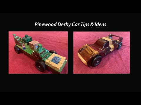 Cub Scout Pinewood Derby car ideas and tips