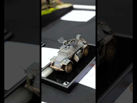 Sd.Kdz.222 buuld from #mosonshow #scalemodel #tankmodel #carmodel #ww2 #modelbuilder