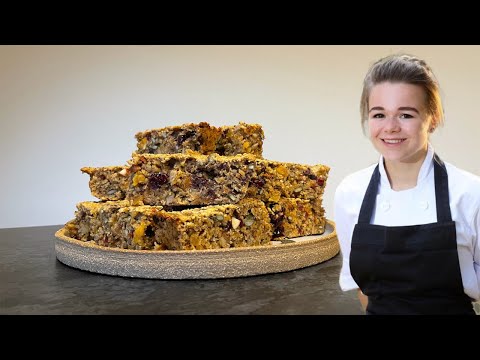 Fruit & Nut Flapjacks | Vegan | Soft & Chewy