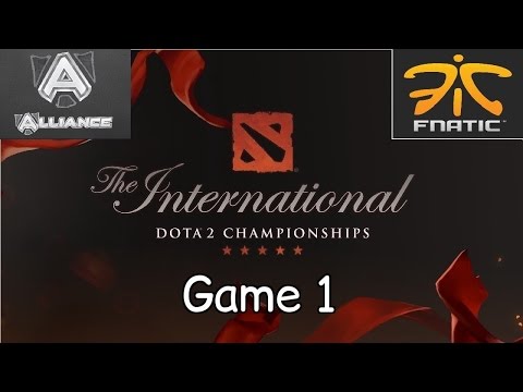 Alliance vs Fnatic - Game 1 - TI6 Main Event - Highlights
