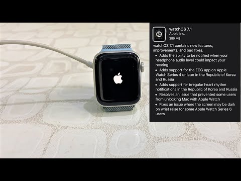 WatchOS 7.1 Released & New Features Added