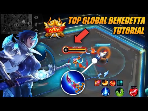OFFLANE BENEDETTA IMPOSSIBLE DAMAGE NEW BUILD TUTORIAL FOR SOLO PLAYERS! | MOBILE LEGENDS