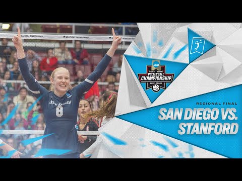 San Diego vs. Stanford: 2022 NCAA volleyball regional finals highlights thumbnail
