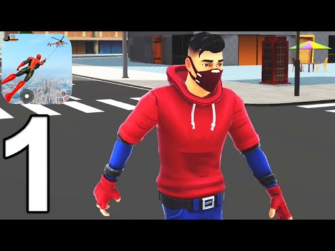 Superhero Games Spider Hero - Gameplay Walkthrough Part 1 - Tutorial (iOS, Android)
