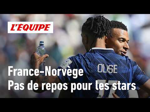 France-Norvège : Est-ce risqué de ne pas faire reposer le trio Mbappé-Olise-Dembélé ?