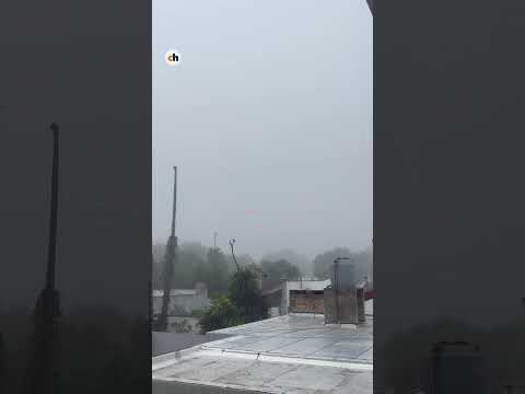 Otro día sin sol y con neblina en Villa Mercedes