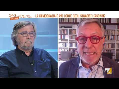 Strage di Bologna, disputa tra Gianni Barbacetto e Piero Sansonetti: "Giorgia Meloni rivendica ...