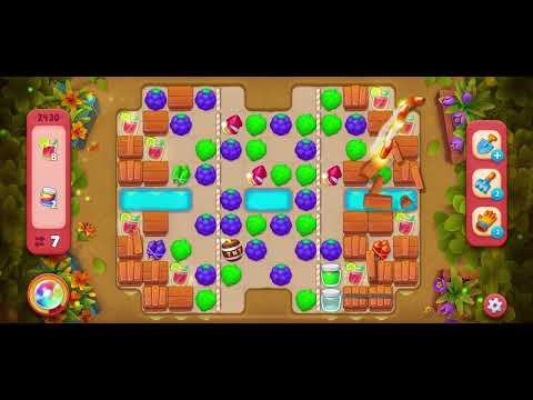Gardenscapes Hard Level 2430 with no booster