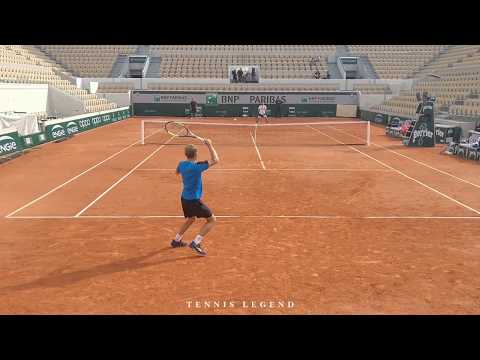 Fognini vs. Goffin : best practice points (Roland-Garros 2019)