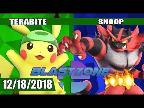 PSG Blastzone: Terabite (Pikachu/Jigglypuff) vs Sugoi | Snoop (Incineroar) - Winners Semis