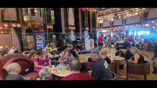 Carnival cruise day 2- main deck program