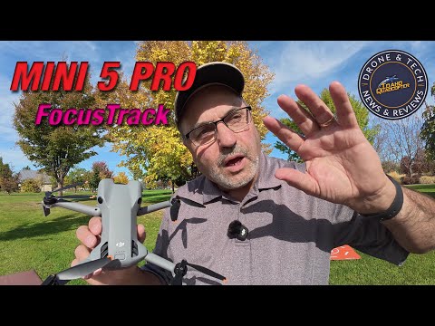 DJI Mini 5 Pro - Focus Track Suite, Spotlight, POI, and Active Track, full flight test