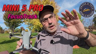 DJI Mini 5 Pro - Focus Track Suite, Spotlight, POI, and Active Track, full flight test