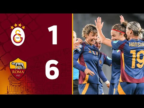SK Galatasaray Istanbul  Fem 1-6 AS Associazione S...