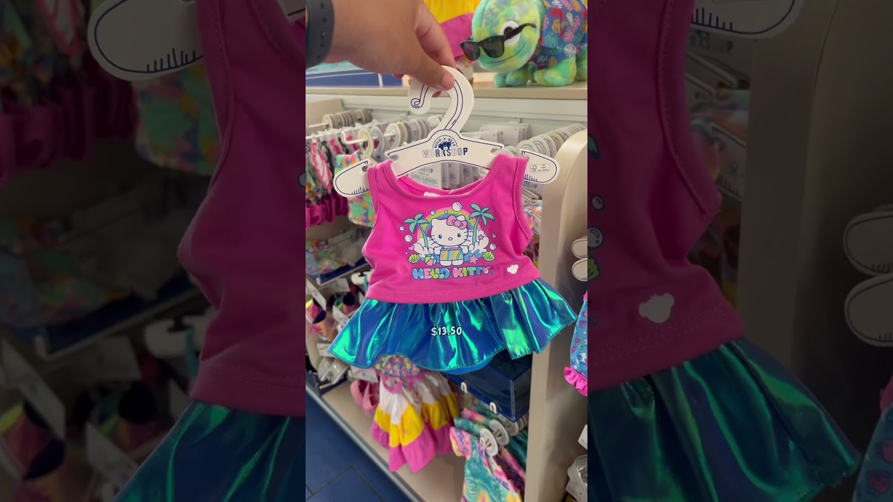 New Summer Hello Kitty Build A Bear