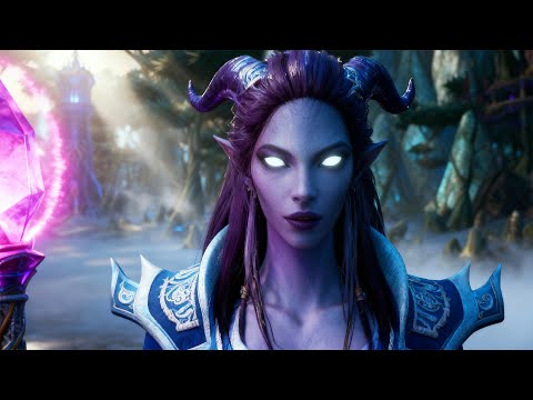 Terokkar Forest Remastered - World of Warcraft AI Cinematic