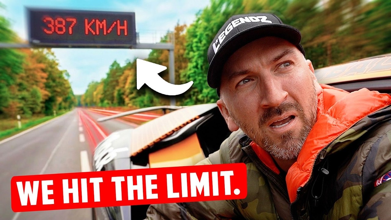 Lamborghini's Repaired Revuelto Flat Out On GERMAN AUTOBAHN *TOP SPEED RUN*