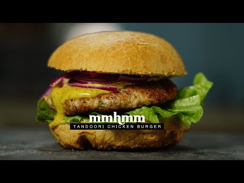 Tandoori Chicken Burger | MmHmm