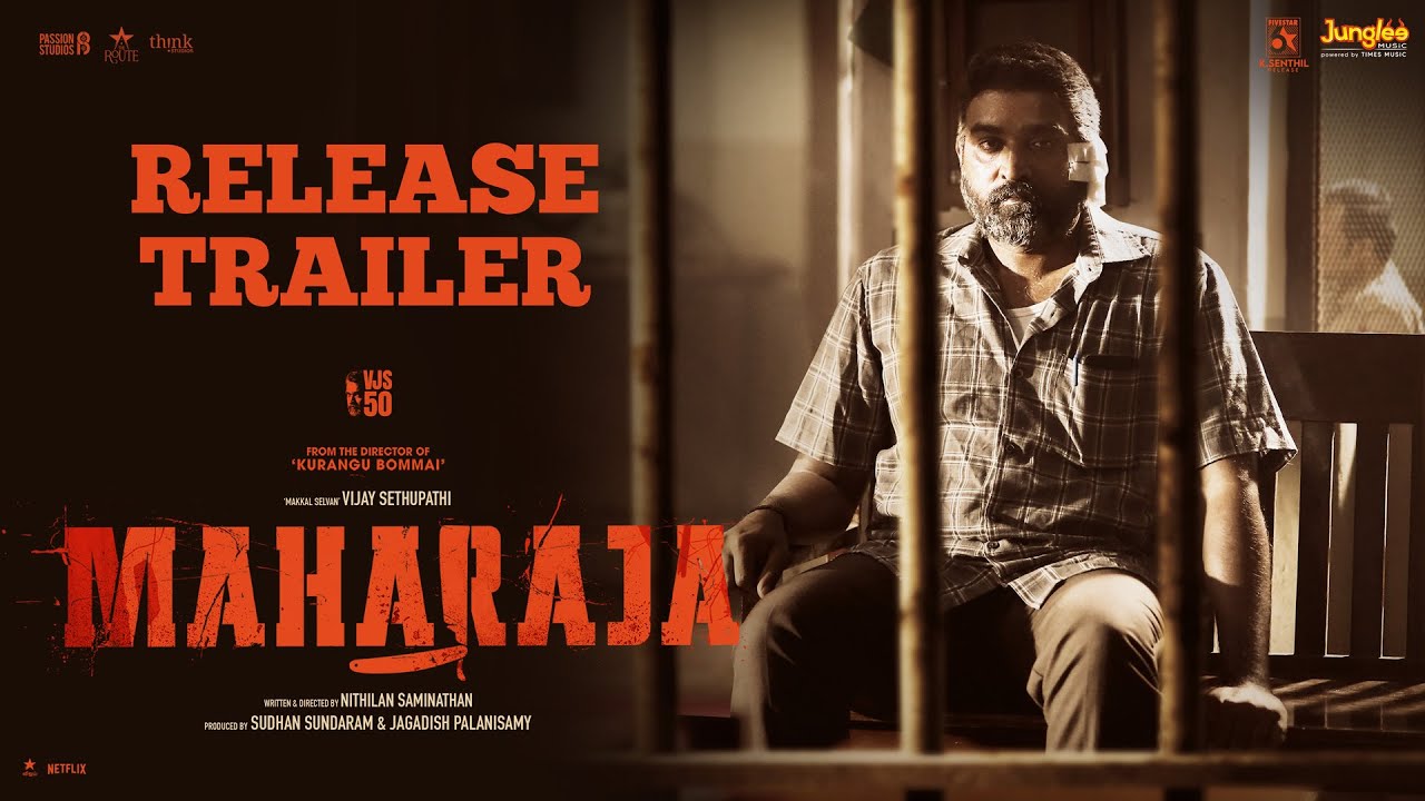 Maharaja Release Trailer (Telugu) | Vijay Sethupathi | Anurag Kashyap | Mamta Mohandas