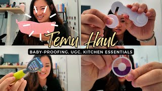 How To Baby Proof Your House with Temu Products 🛍️🌟