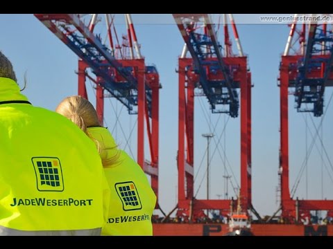 Containerbrücken für den Container Terminal Wilhelmshaven (JadeWeserPort)
