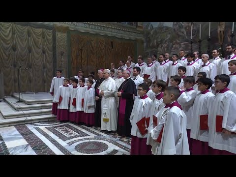 Christmas Concert of the Pontifical Sistine Chapel Choir for Pope Leo XIV  January 2026 HD