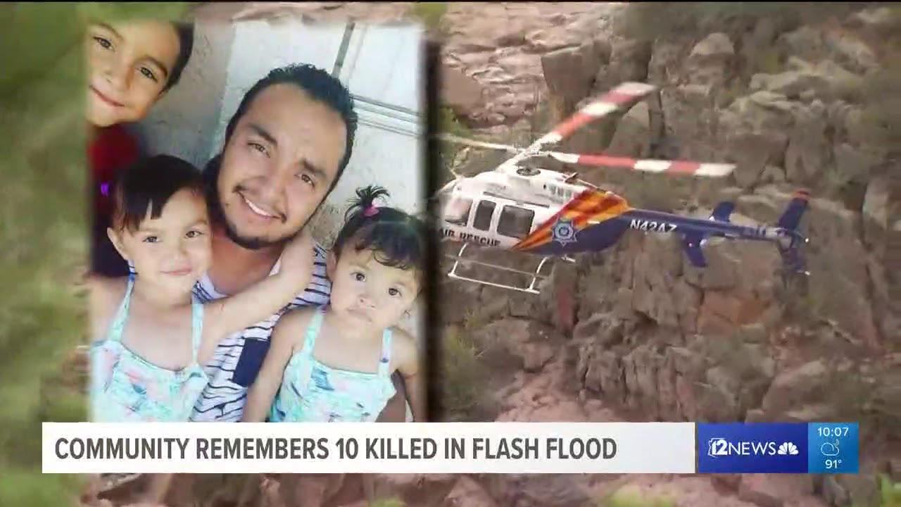 Community remembers 10 killed in intense flash flood one year later