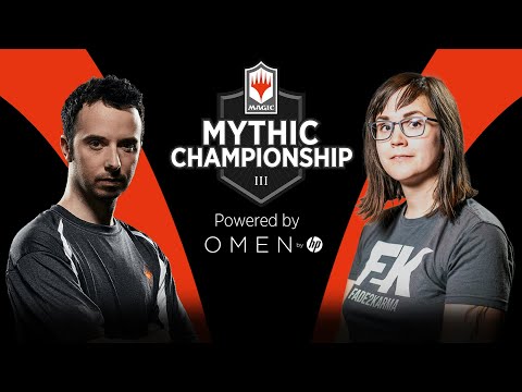 Marcio Carvalho vs. Ashley "Muffinpie" Espinoza in Round 8 of Day 1 - Mythic Championship III