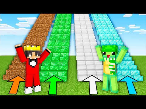 IF YOU CHOOSE THE WRONG STAIR, YOU DIE! - Minecraft