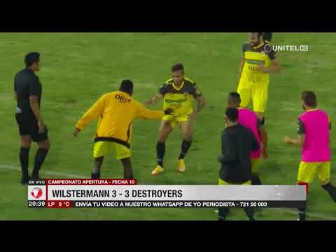 Apertura, fecha 10: Wilstermann 3-3 Destroyers