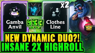 Duo Duo Holiday Special: Godlike RNG Round 2 Fortune & Gamba Anvil Stat Run | League Arena Gameplay