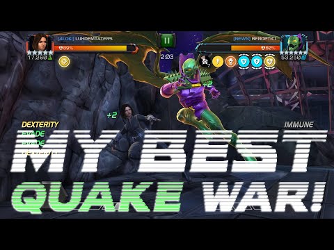Season 18 War 9: 4LOKI vs NEWN - Quakefest (Shut up, Samer)! | Marvel Contest of Champions