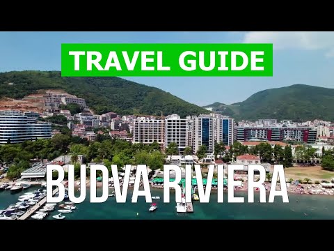 Budva Riviera, Montenegro | Resort Budva, Becici, Petrovac, Sveti Stefan | Drone 4k video